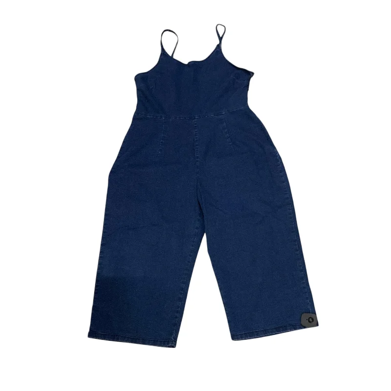 Men's Pants with Shallow PocketsOveralls By Old Navy In Blue Denim, Size: Xl