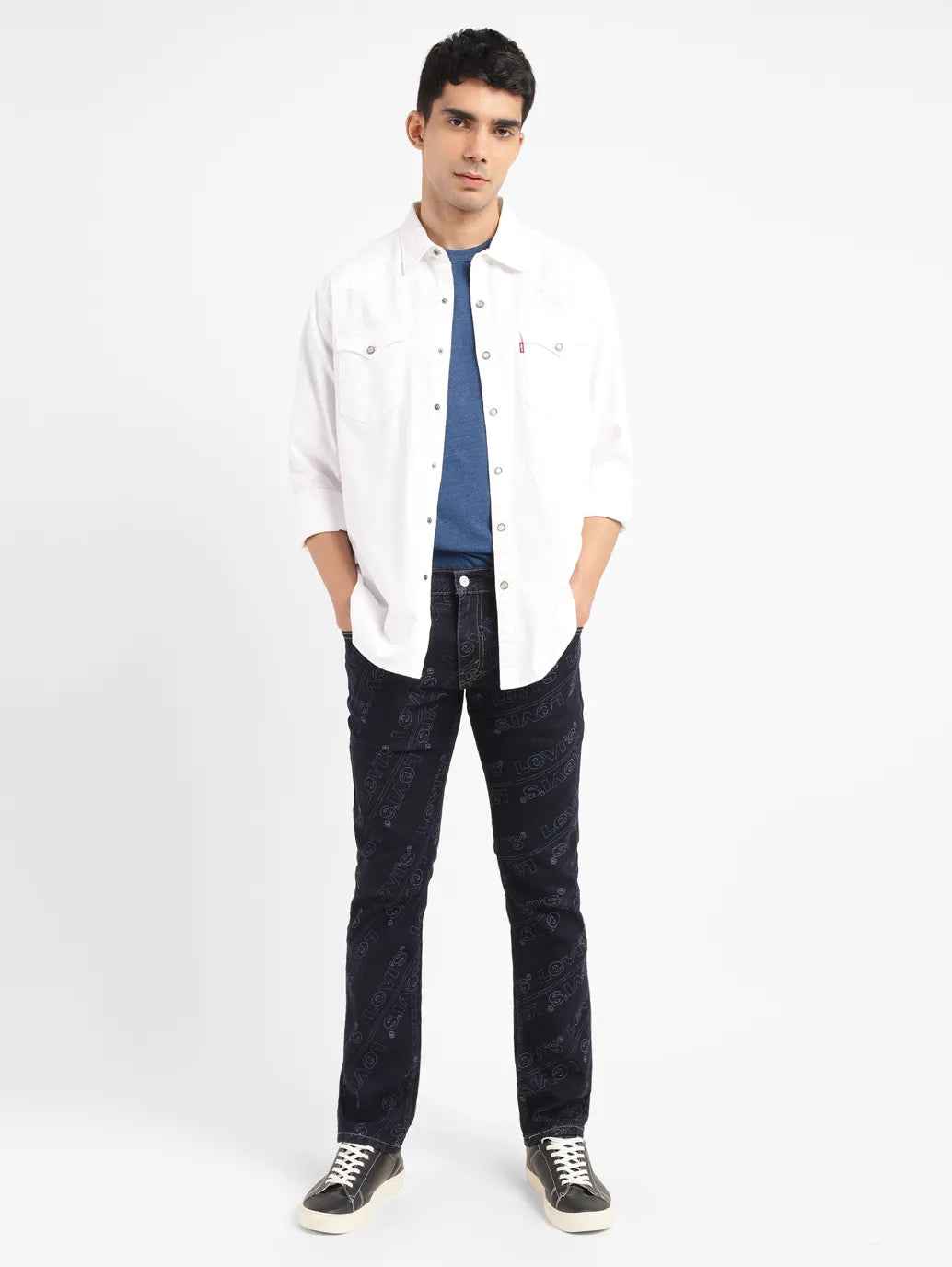 New Arrival Designer Men's JeansMen's 550'92 Dark Indigo Relaxed Fit Jeans