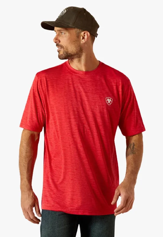 Men's Shirts with Double-Breasted DesignsAriat Mens Charger Crestline T-Shirt