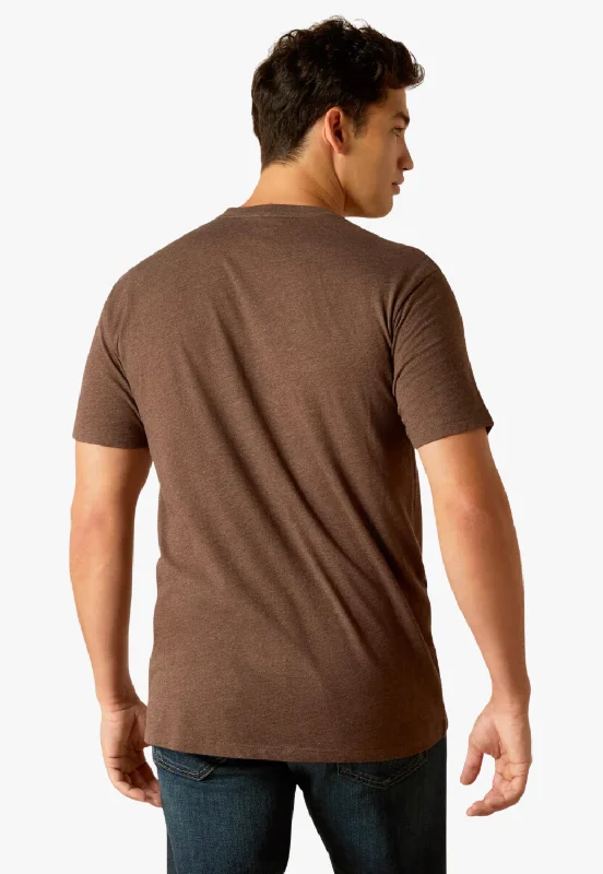 Men's Shirts with Hook-and-Loop ClosuresAriat Mens Landscape T-Shirt