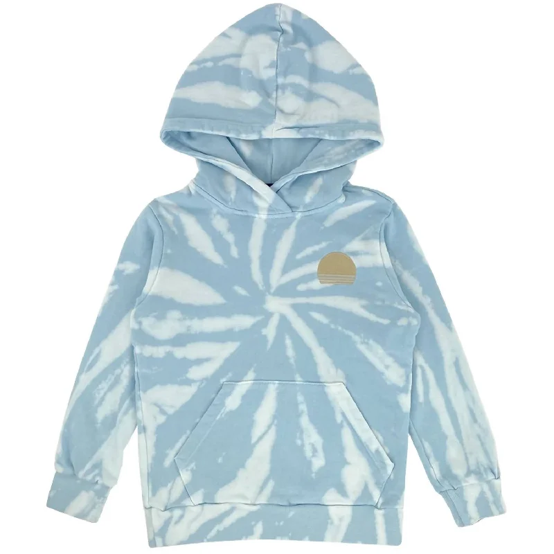 Men's Hoodies for Every BudgetGirls Tie Dye Hoodie In Cirrus Blue