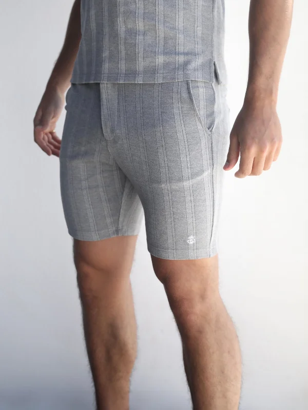 Men's Formal Trousers for BusinessErnesto Shorts - Grey