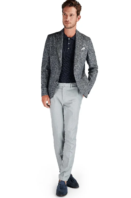 Men's Classic Slim Fit Mixed Blazer
