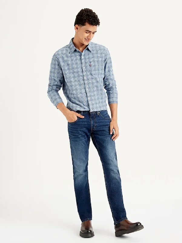 Sustainable Eco-Friendly Men's JeansMen's 65504 Skinny Fit Blue Jeans