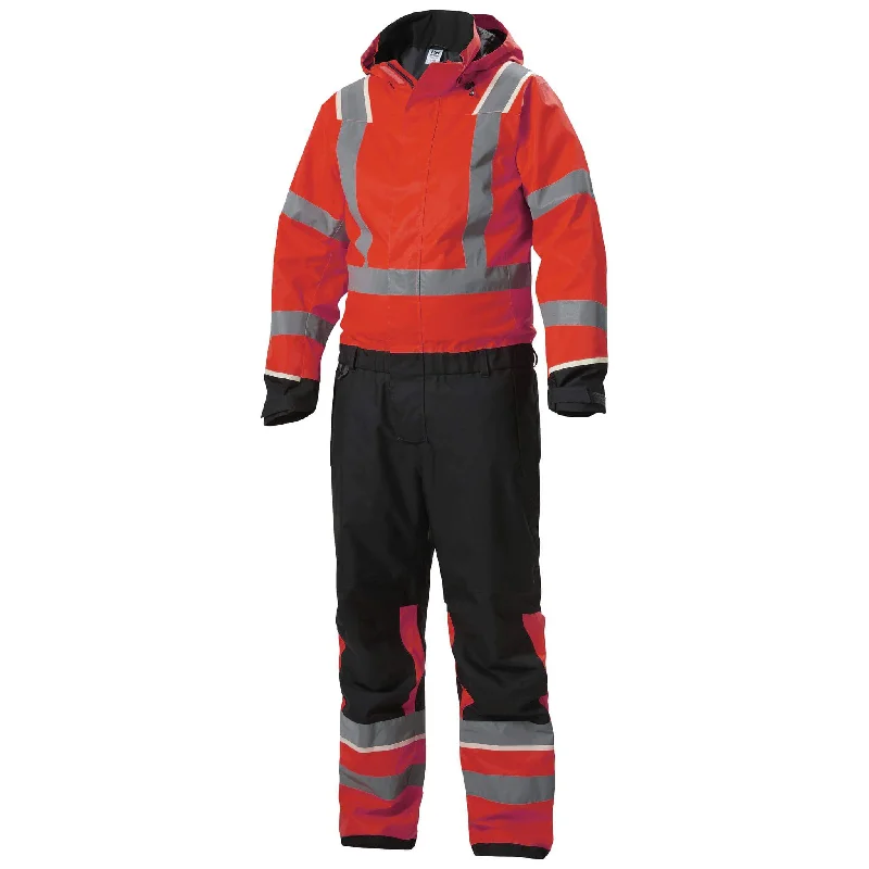 Hi Vis Red/Ebony