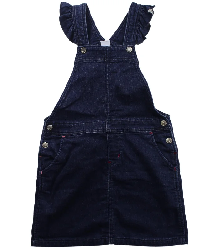 Men's Pants with Stretchable Fabric for FlexibilityPetit Bateau Overall Denim Dress 6T
