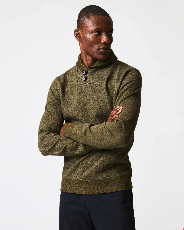 Athletic Men's Performance SweatersMouline Shawl Pullover