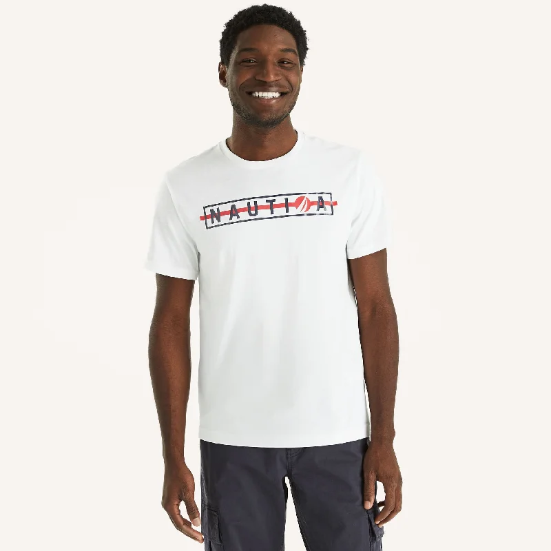 Men's Shirts with Animal PrintsNautica Mens Deep Sea Racing Graphic T-Shirt