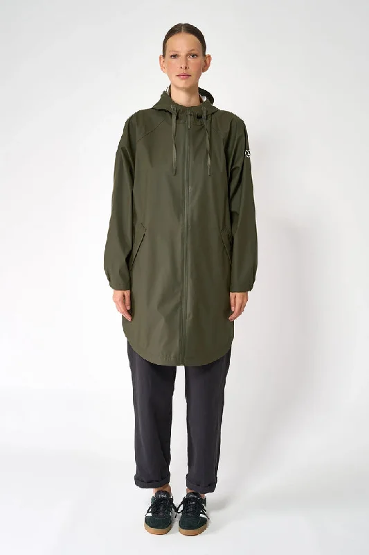 Waterproof Poncho - Sky - Khaki