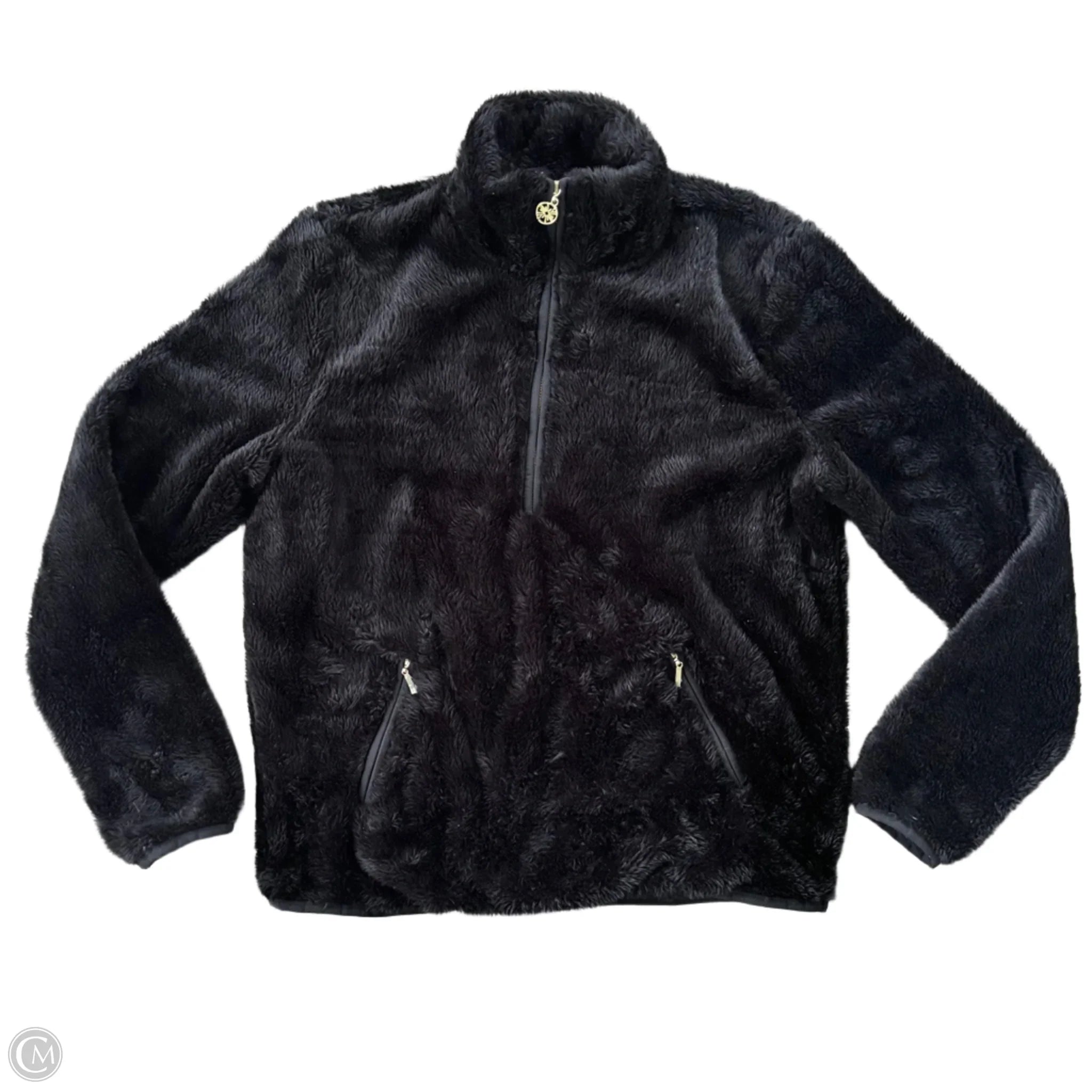 Men's Hoodies with High-Low HemlinesSweatshirt Designer By Lilly Pulitzer In Black, Size: S Men's Hoodies with High-Low HemlinesSweatshirt Designer By Lilly Pulitzer In Black, Size: S