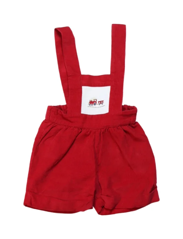 Men's Pants with Water-Resistant FabricThom Browne Overall Short 6-12M