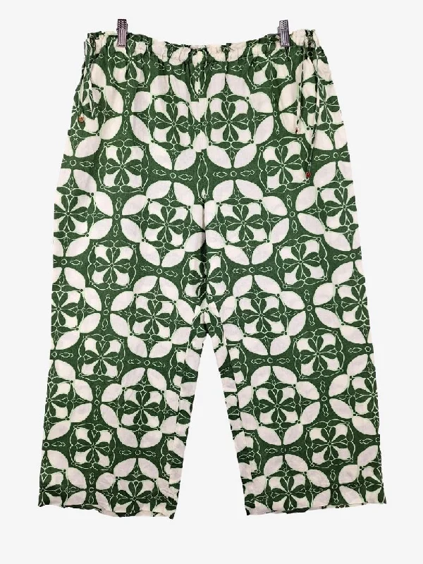 Yoked Back Men's JeansCountry Road Groovy Lime Hemp Pants Size 16