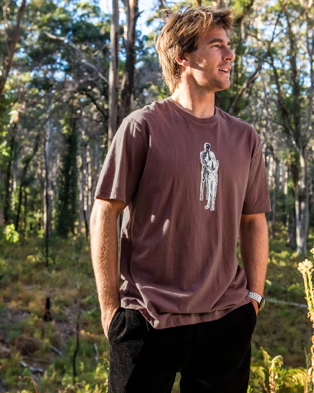 Men's Pants with Flat-Front DesignsHeld Short Sleeve Tee - Merlot