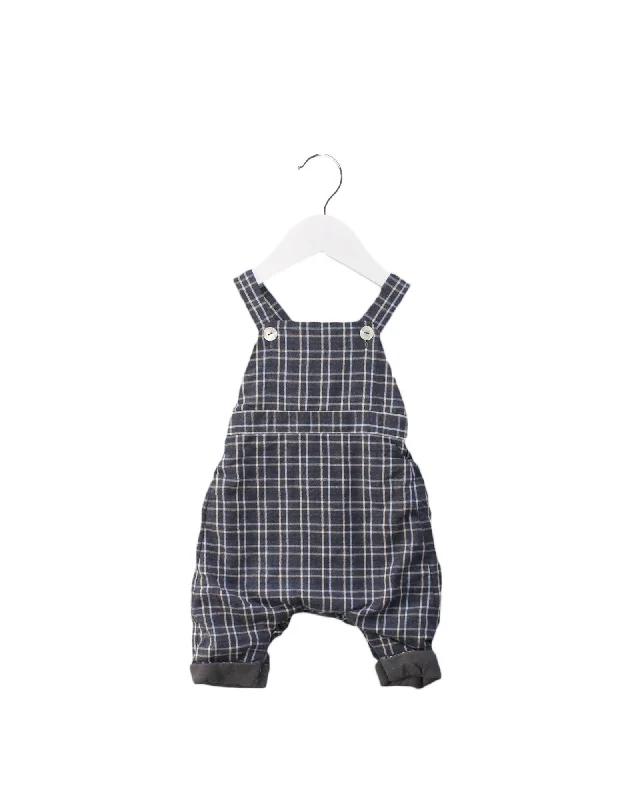 Men's Patterned Pants with PlaidsJacadi Long Overall 0-3M