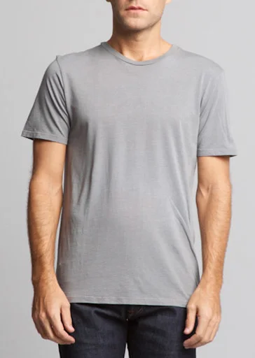 Casual Men's JeansBrooklyn Denim Co. Organic Cotton Tee - Earl Grey