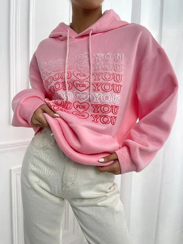 Elevated Men's Lounge HoodiesKittenAlarm - Letter Graphic Drop Shoulder Hoodie