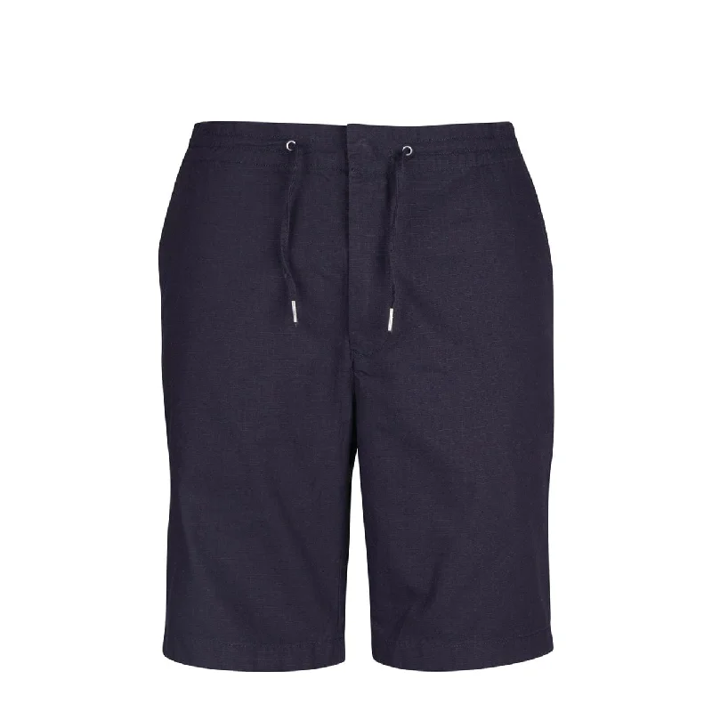 Men's Velcro-Closure Pants for ConvenienceBarbour Roller Ripstop Shorts Navy