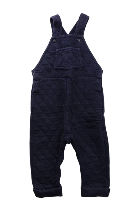 Men's High-Waisted Pants for a Retro StylePetit Bateau Quilted Long Overalls 6-12M