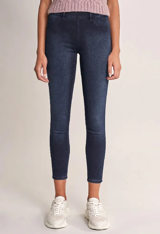 Unique Men's Jeans Designs28 Leg Push Up Wonder Medium Waisted Capri Jeggings