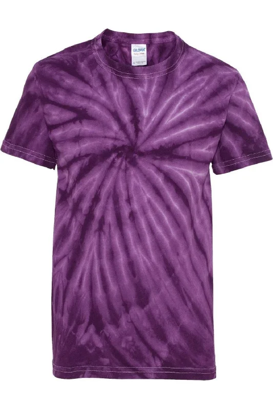 Men's Shirts for FishingDyenomite Youth Cyclone Pinwheel Tie-Dyed T-Shirt