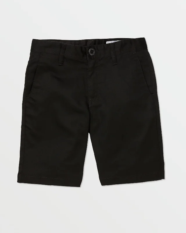 Men's Twill Pants for a Dressy LookBig Boys Frickin Chino Shorts - Black
