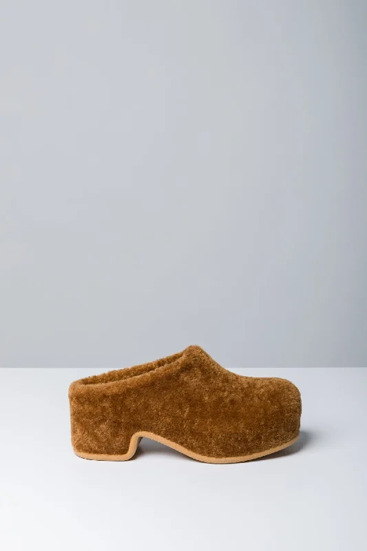 Dries Van Noten Calf Fur Mule