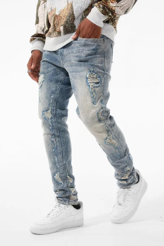 New Arrival Designer Men's JeansRoss - Napoli Denim (Bully)