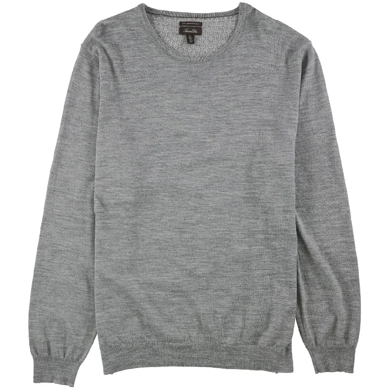 Men's Sweaters in Pastel ShadesTasso Elba Mens Merino Wool Pullover Sweater