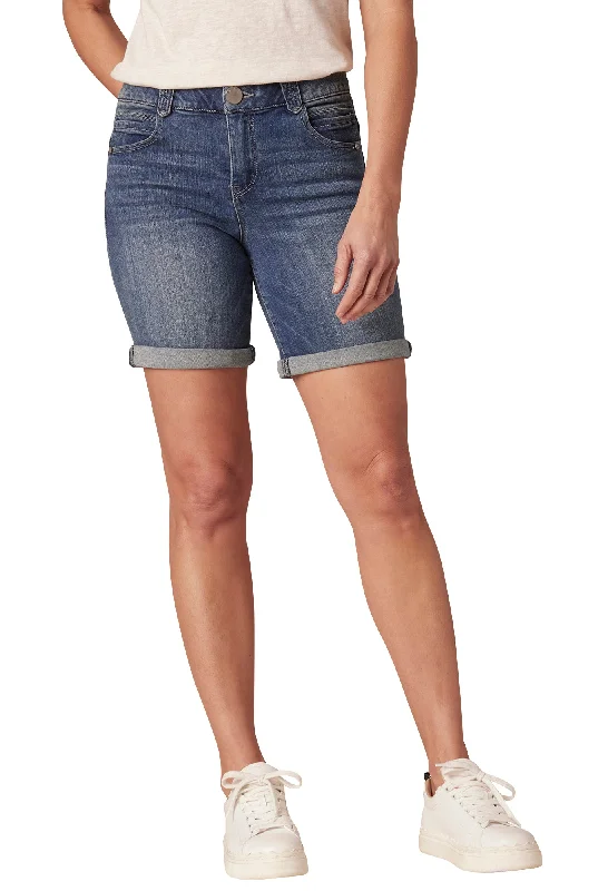 Jeans for Men with a Big Belly"Ab"solution Blue 7" Short