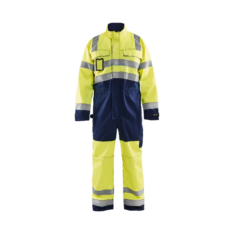Warm Men's Fleece-Lined PantsBlaklader 6373 Workwear Hi-Vis Overalls - Mens (63731804) Warm Men's Fleece-Lined PantsBlaklader 6373 Workwear Hi-Vis Overalls - Mens (63731804)