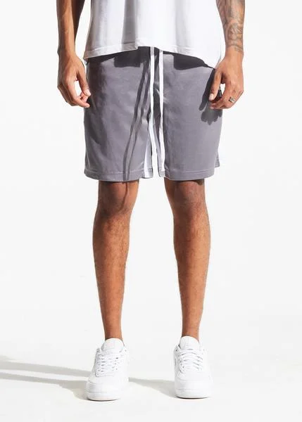 Relaxed-Fit Men's JeansLewis Track Shorts (Grey)