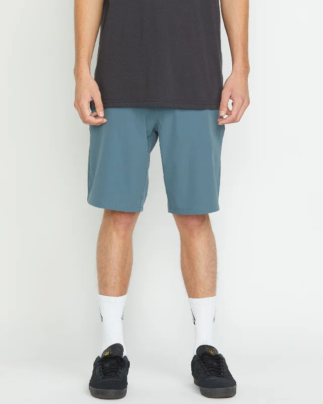 Stylish Men's Cargo PantsFrickin Cross Shred Shorts - Dark Slate