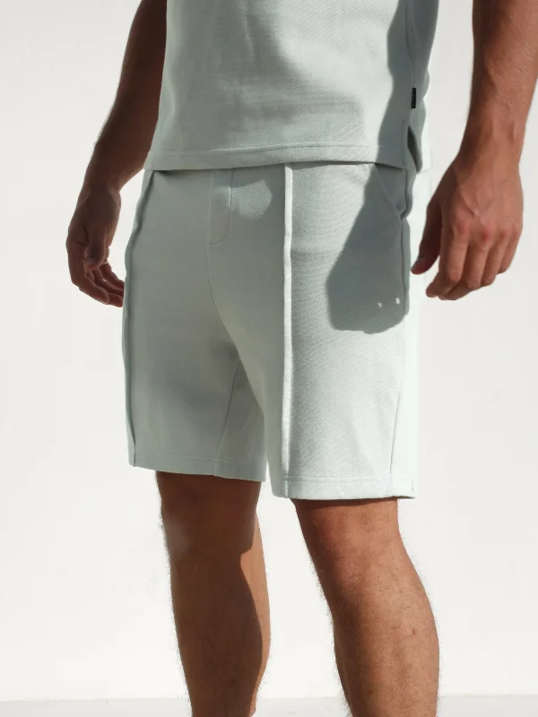 Layered Men's OverallsVerona Shorts - Sage Green