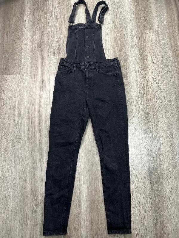 Men's Work Pants for Durability and ComfortOveralls By Celebrity Pink In Black Denim, Size: M