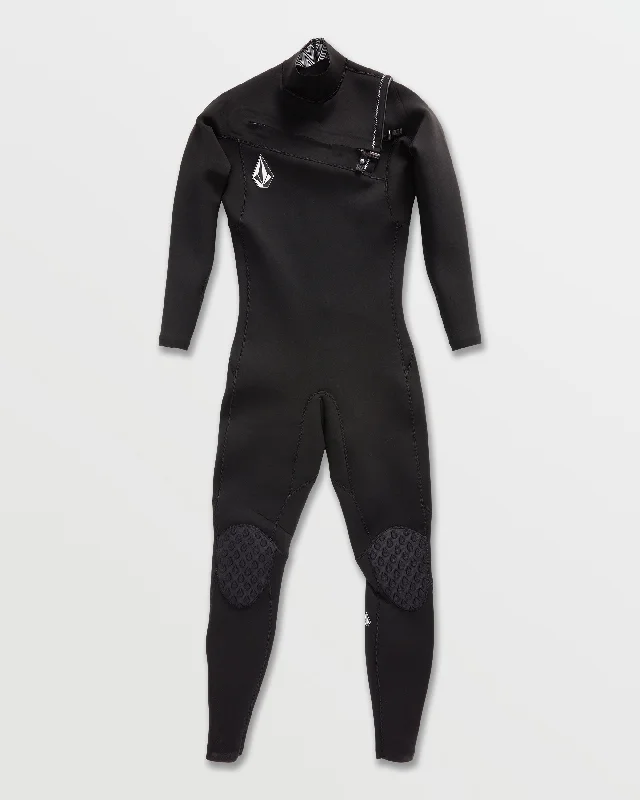 Men's Pants with Slant PocketsMens Modulator 2/2mm Long Sleeve Fullsuit - Black