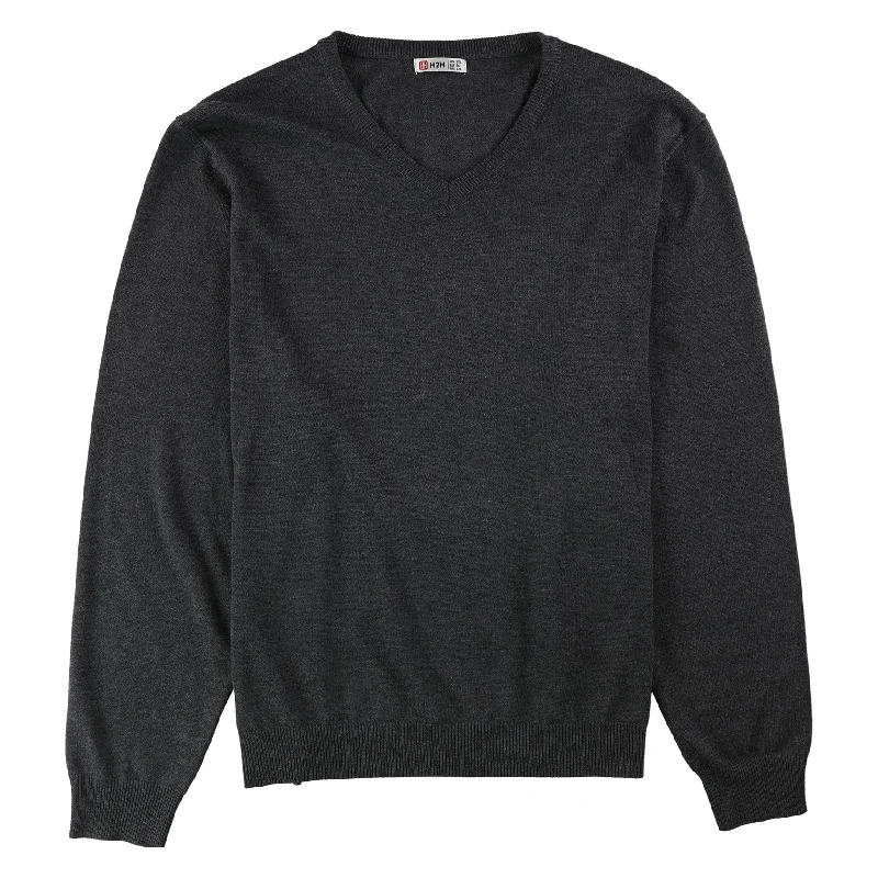 Men's Sweaters with Patchwork DesignsH2H Mens Heathered Pullover Sweater, Grey, XX-Large Men's Sweaters with Patchwork DesignsH2H Mens Heathered Pullover Sweater, Grey, XX-Large