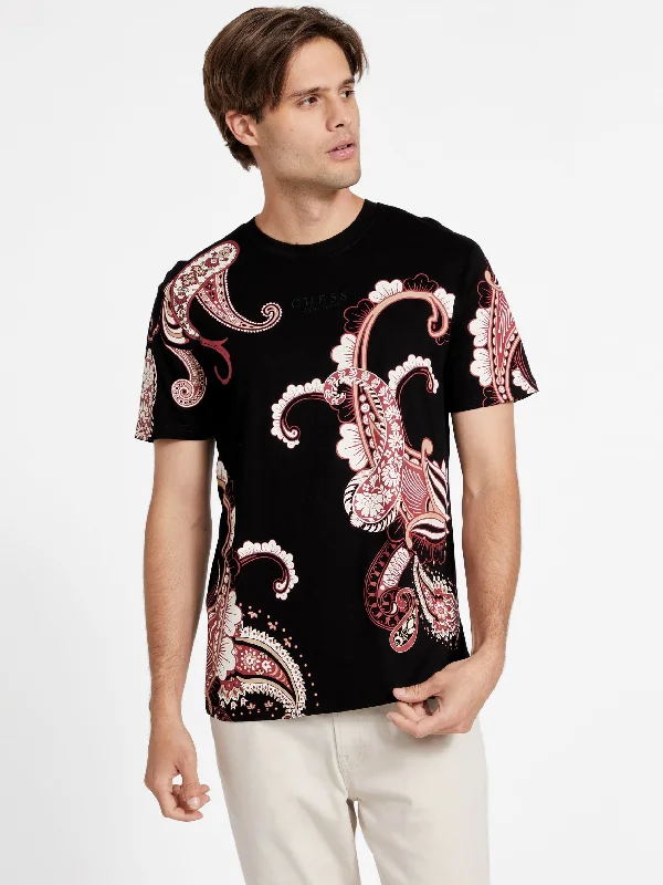 Men's Flowy Shirts for a Relaxed LookCalleja Paisley Tee