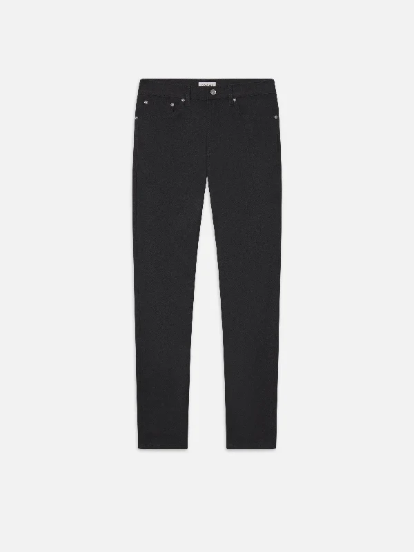 Relaxed-Fit Men's JeansFlannel Modern Straight -- Charcoal