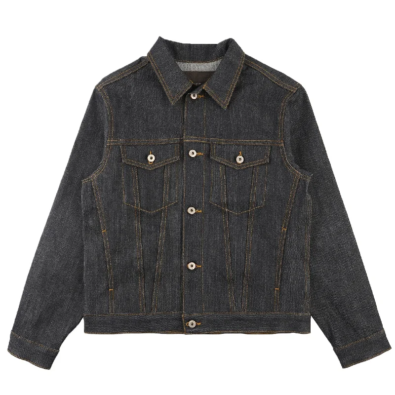 Sustainable Eco-Friendly Men's JeansDenim Jacket - Left Hand Twill Selvedge
