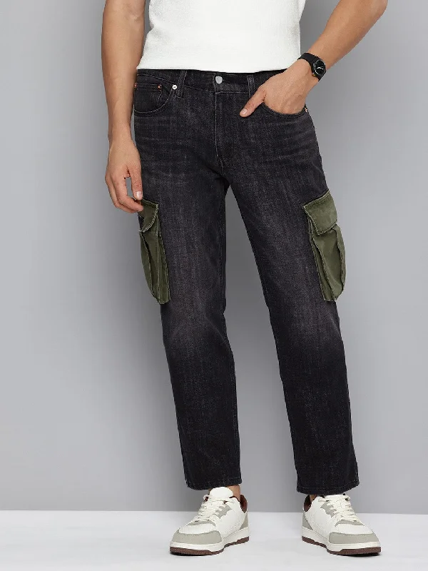 Jeans for Men with a Big BellyMen's 541 Tapered Dark Blue Jeans