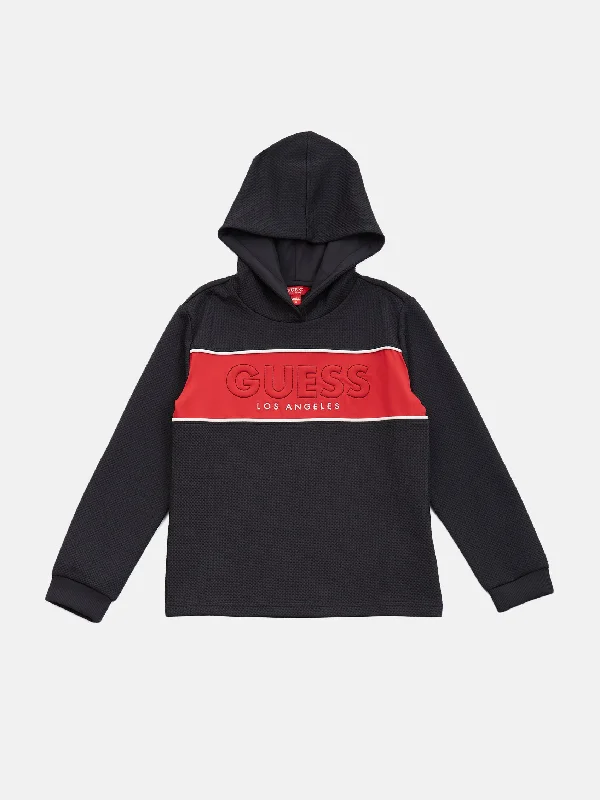 Men's Hoodies with Embroidered PatchesDamiano Hoodie (7-16)
