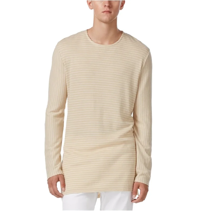 Men's Sweaters with Flat-Front DesignsJaywalker Mens Extended LS Thermal Sweater, Beige, Medium Men's Sweaters with Flat-Front DesignsJaywalker Mens Extended LS Thermal Sweater, Beige, Medium