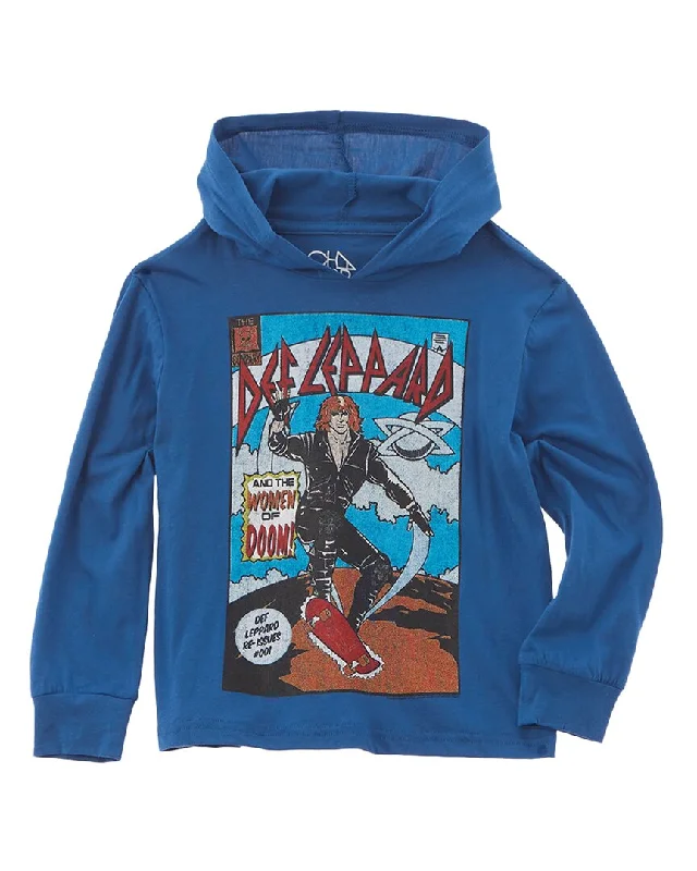 Men's Hoodies for CampingChaser Def Leppard Pullover Hoodie