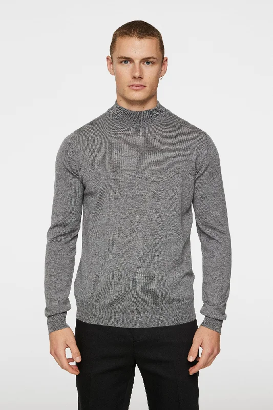 Durable Men's Acrylic SweatersKorman Merino Wool Turtle Neck