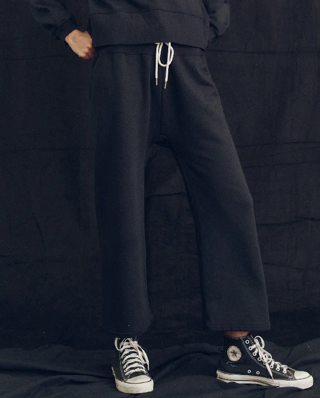 The Relay Sweatpant. Solid -- Almost Black