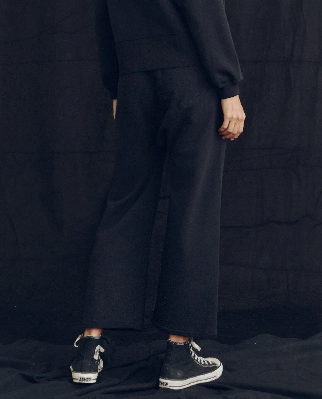 The Relay Sweatpant. Solid -- Almost Black