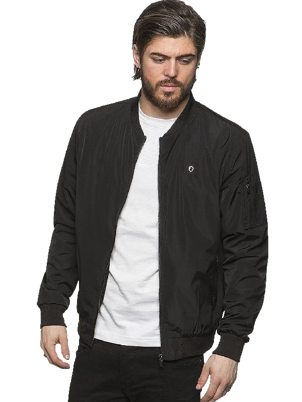 Men's Coats for Skinny MenETO | Mens Designer Move Black & Navy  Jacket