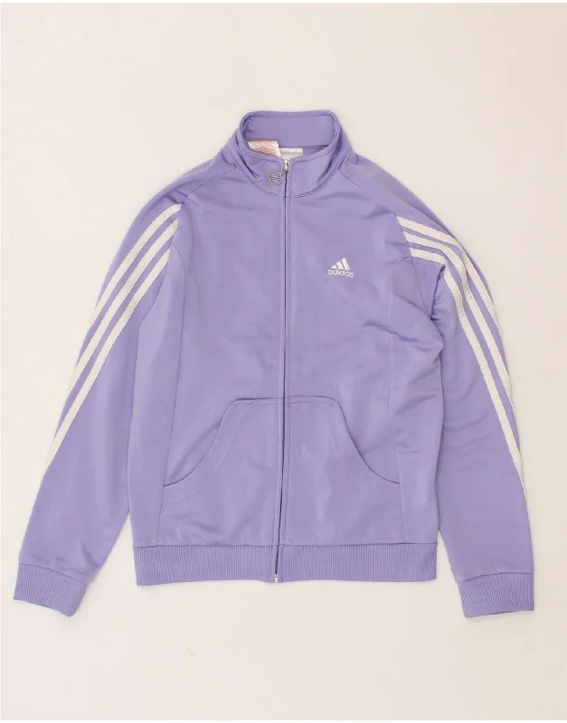 Men's Coats with Hidden PocketsADIDAS Girls Tracksuit Top Jacket 11-12 Years Purple Polyester Men's Coats with Hidden PocketsADIDAS Girls Tracksuit Top Jacket 11-12 Years Purple Polyester