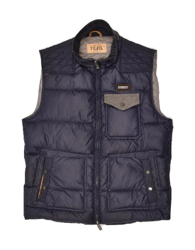 Men's Coats with Convertible CollarsALVIERO MARTINI Mens Padded Gilet UK 36 Small Navy Blue Men's Coats with Convertible CollarsALVIERO MARTINI Mens Padded Gilet UK 36 Small Navy Blue