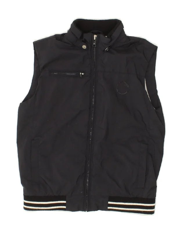 Men's Coats for Formal EventsARMANI JUNIOR Boys Gilet 6-7 Years Black Polyester